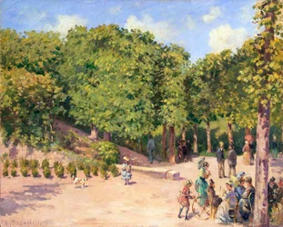 Stadtpark in Pontoise