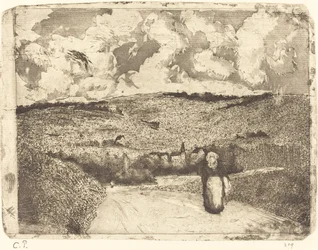 Frau auf der Straße