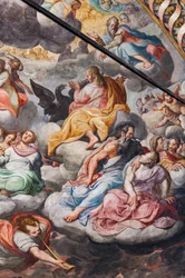 Engel, die Musik spielen (Detail)