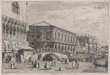 Das Gefängnis. V. (Venedig), aus der Serie Vedute (Ansichten)