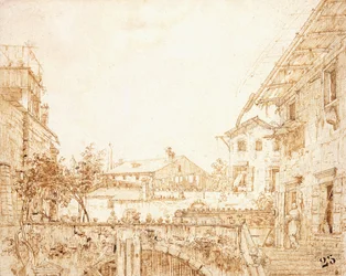 Ein Blick auf eine Terrasse in Padua