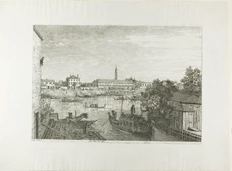 Am Hafen von Dolo