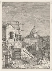 Imaginäre Ansicht von Venedig (linker Teil)