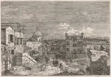 Imaginäre Ansicht von Venedig, 1741