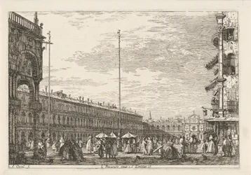 Piazza San Marco (Gesichter auf bestehende und erfundene Orte)