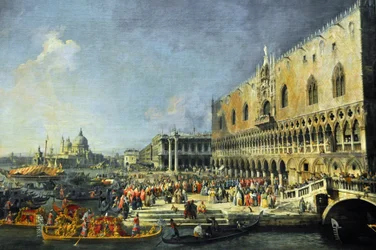 Empfang des französischen Botschafters in Venedig
