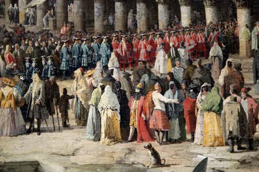 Empfang des französischen Botschafters in Venedig, 1726-1727