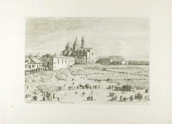S. Giustina in prà della Vale, aus Vedute