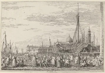 Der Markt auf dem Molo