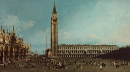 Der Markusplatz, Venedig