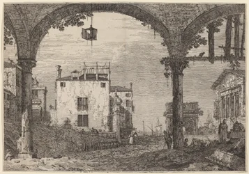 Das Portal mit der Laterne