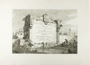Titelseite, aus Vedute