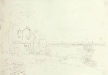Bei Newnham, Blick auf den Severn nach Osten, März 1848