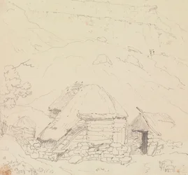 In Sandrock, Isle of Wight, 13. August 1829