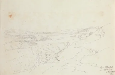 Von Elton Hill in der Nähe von Clevedon, 6. September 1845