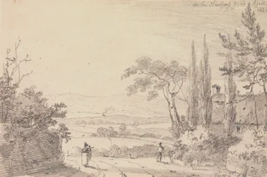 Auf der Newport Road, April 1826