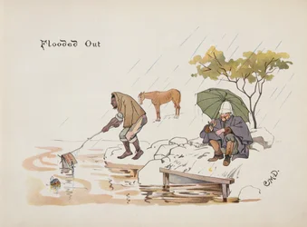 Überflutet, aus The Leaguer of Ladysmith, 1900