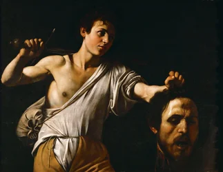 David mit dem Haupt des Goliath