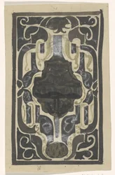 Entwurf für Ex Libris von D.J. Goedkoop