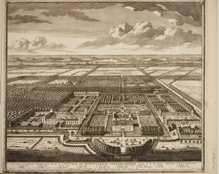 Frederik Henriks Lustschloss in Honselaarsdijk bei 