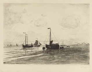 Am Strand bei Katwijk