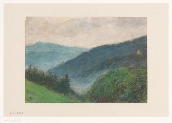 Hügellandschaft bei Baden-Baden