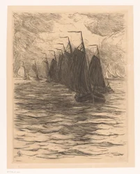 Flotte auf See