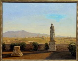 Panorama von der Villa Mattei