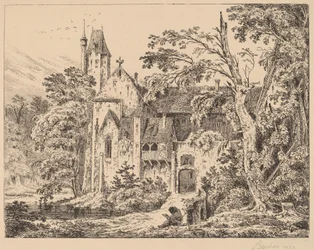Das Kloster im Wald