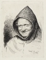 Lachender Mönch