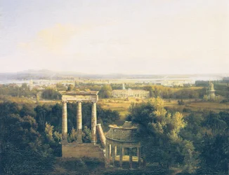 Blick vom Ruinenberg auf Sanssouci