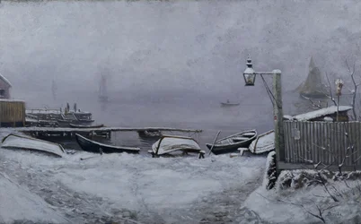 Dezembertag bei Drøbak