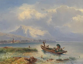 Heimkehr nach der Heuernte