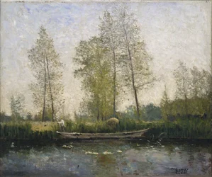 Seine. Motiv aus Saint-Germain