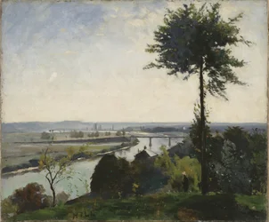 Der Baum und der Fluss III (Die Seine bei Bois-le-Roi)