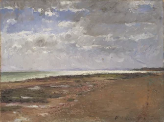 Der Strand von Luc, Frankreich