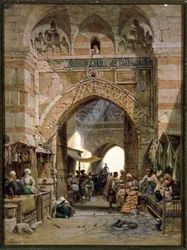 Basarszene, 1875