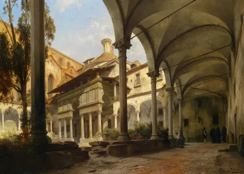 Hof mit Capella Pazzi