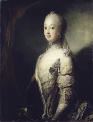 Porträt von Sophia Magdalena von Dänemark, Königin von Schweden