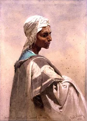 Auwatt, ein Diener im Kloster Sinai