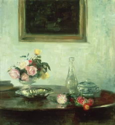 Stillleben mit Rosen