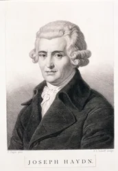 Joseph Haydn (1732-1809), graviert von F.A. Andorff