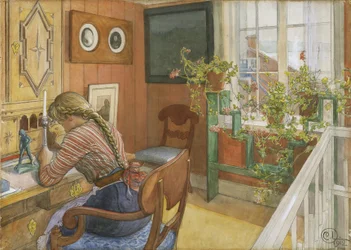 Briefschreiben, 1912