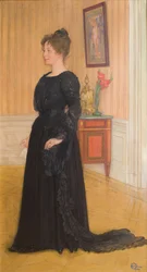 Porträt von Mrs. Signe Thiel