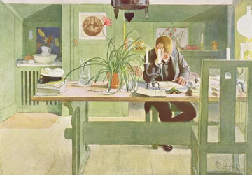 Das Studierzimmer, veröffentlicht in „Lasst Licht hinein“ („Lasst mehr Licht herein“), 1908