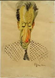 Karikatur von C.-F. Hollitzer, 1925