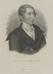 Carl Maria von Weber 1786-1826, ca. 1840