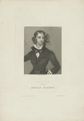 Porträt von Emilia Plater 1806-1831, ca. 1834