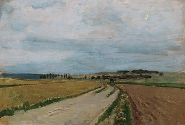 Stimmungsstudie Abend, Michelhausen (Plankenberg)