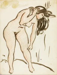 Stehender Akt